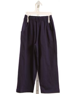 LUIGI NAVY KNIT PANTS