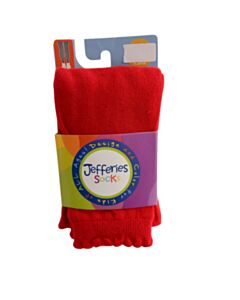 JEFFERIES SOCKS RED TIGHTS