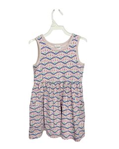 HANNA ANDERSSON  PINK   PRINTED DESIGN KNIT DRESS