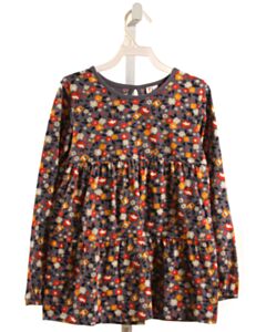 TANGERINE SKY  MULTI-COLOR  FLORAL  KNIT LS SHIRT