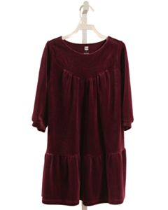 TEA  PURPLE VELOUR   DRESS