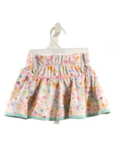 SET BY LULLABY SET  WHITE   PRINTED DESIGN SKORT