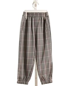 HABITUAL GIRL  GRAY  PLAID  PANTS