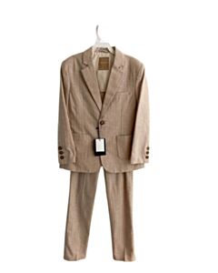 NUKUTAVAKE KHAKI LINEN 2-PIECE DRESSY OUTFIT