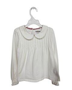 MINI BODEN  WHITE    KNIT LS SHIRT