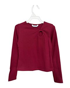 MAYORAL RED KNIT LS SHIRT