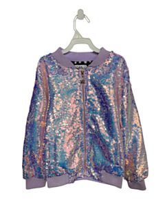 LOLA + THE BOYS PINK SEQUINED OUTERWEAR