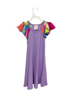 LEMON LOVES LIME  PURPLE    KNIT DRESS