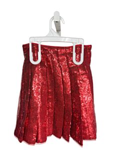 LOLA + THE BOYS RED SEQUINED SKIRT