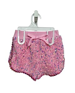 LOLA + THE BOYS  PINK   SEQUINED SHORTS