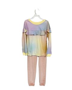 TEA PINK VELOUR 2-PIECE OUTFIT