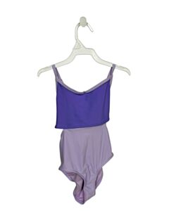 LANDS' END KIDS  LAVENDER    1-PIECE SWIMSUIT