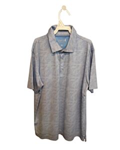 JOHNNIE-O LT BLUE PRINTED DESIGN DRESS SHIRT