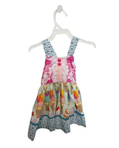 VERY CHIC BABY PINK FLORAL DRESS