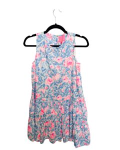 LILLY PULITZER  BLUE  FLORAL  DRESS