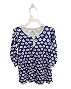 ROBERTA ROLLER RABBIT  BLUE    LOUNGEWEAR