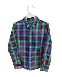 VINEYARD VINES GREEN PLAID DRESS SHIRT