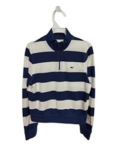 VINEYARD VINES BLUE STRIPED PULLOVER