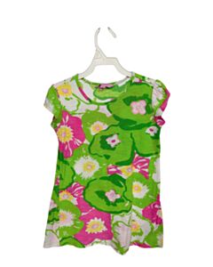 LILLY PULITZER GREEN FLORAL KNIT DRESS
