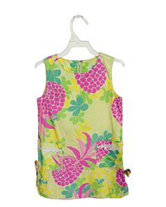 LILLY PULITZER GREEN FLORAL KNIT DRESS
