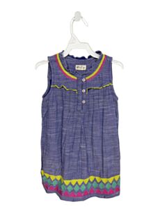 HATLEY BLUE EMBROIDERED DRESS