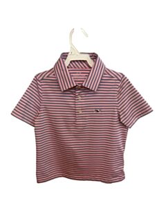 VINEYARD VINES PINK STRIPED DRESS SHIRT