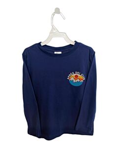 HANNA ANDERSSON  BLUE   PRINTED DESIGN KNIT LS SHIRT