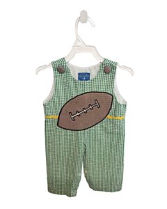 MUD PIE GREEN SEERSUCKER GINGHAM LONGALL