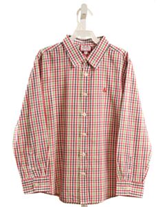 NECK & NECK  MULTI-COLOR  PLAID  DRESS SHIRT