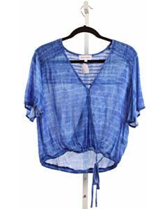 BELLA DAHL  BLUE  SHIRT-SS