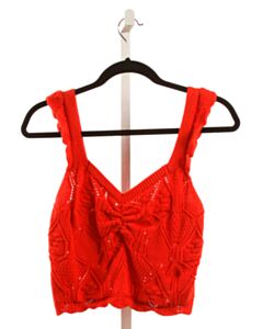 IDEM DITTO  RED  KNIT TANK