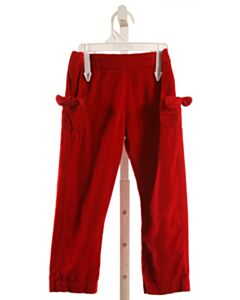 BELLA BLISS  RED CORDUROY  PANTS