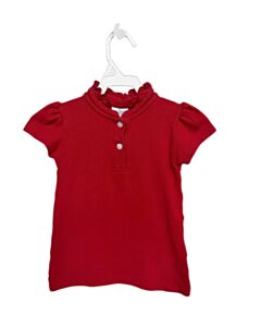 LITTLE ENGLISH  RED    KNIT SS SHIRT