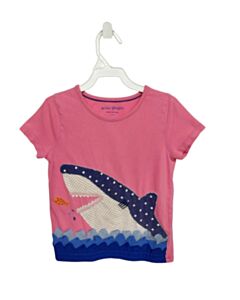 MINI BODEN PINK KNIT SS SHIRT