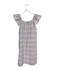 MAGGIE BREEN PINK STRIPED DRESS