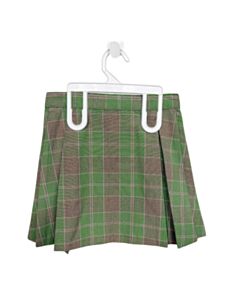 THE BEAUFORT BONNET COMPANY  GREEN  PLAID  SKIRT