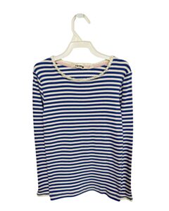 MINI BODEN  BLUE  STRIPED  KNIT LS SHIRT