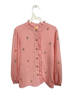 MINI BODEN PINK SHIRT-LS