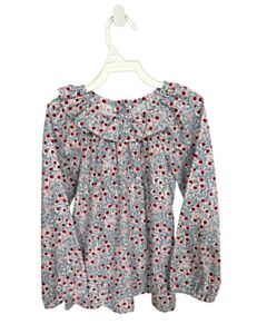 LITTLE ENGLISH BLUE PRINTED DESIGN SHIRT-LS