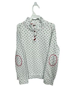 THE BEAUFORT BONNET COMPANY  RED  FLORAL  PULLOVER