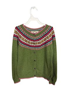MINI BODEN  GREEN   EMBROIDERED CARDIGAN