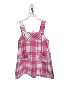 THE BEAUFORT BONNET COMPANY  PINK  PLAID  DRESS