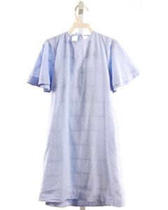 GABBY  BLUE SWISS DOT  DRESS