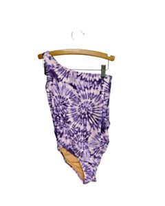 CREWCUTS  PURPLE   PRINTED DESIGN 1-PIECE SWIMSUIT