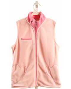 THE BEAUFORT BONNET COMPANY  PINK FLEECE  VEST