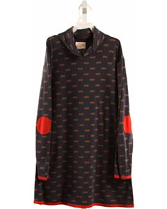 THE BEAUFORT BONNET COMPANY  NAVY  FLORAL  KNIT DRESS
