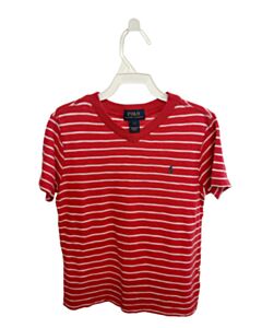 POLO BY RALPH LAUREN  RED  STRIPED  T-SHIRT