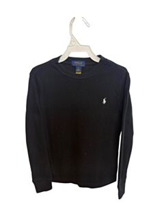 POLO BY RALPH LAUREN  BLACK    KNIT LS SHIRT