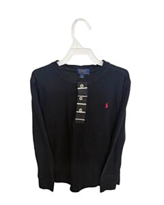 POLO BY RALPH LAUREN BLACK KNIT LS SHIRT