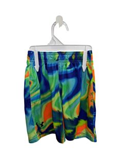 UNDER ARMOUR BLUE PRINTED DESIGN SHORTS